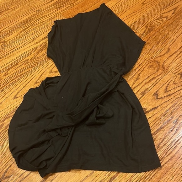 IRO Woman’s Black One Shoulder Tie Dress Size XXS - Picture 4 of 5